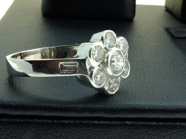 1.12 CT diamond 18 CT White gold ring SOLD OUT