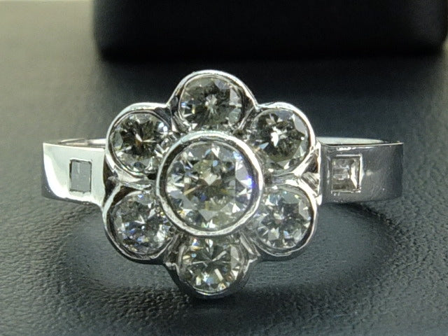 1.12 CT diamond 18 CT White gold ring SOLD OUT