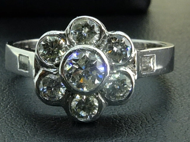 1.12 CT diamond 18 CT White gold ring SOLD OUT